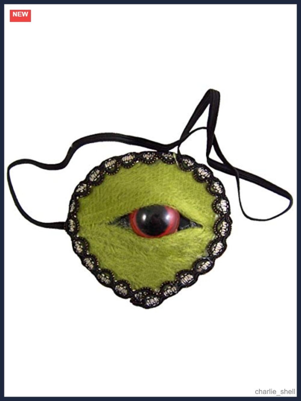 Googly Eye Patch Halloween Costume Accessory 3 Inch Novelty Dress Up